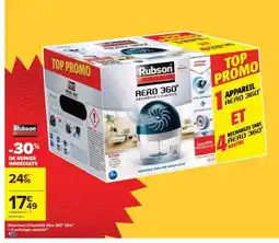 Carrefour Absorbeur d'humidité Aéro 360° 20m² + 4 recharges neutres offre