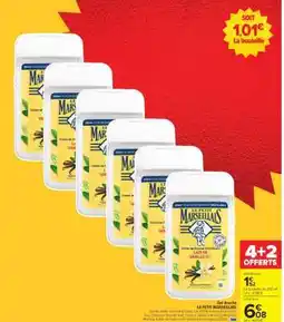 Carrefour LE PETIT MARSEILLAIS Crème de douche Lait de Vanille offre