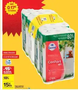 Carrefour Papier hygiénique Carrefour offre
