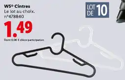 Lidl W5 Cintres offre