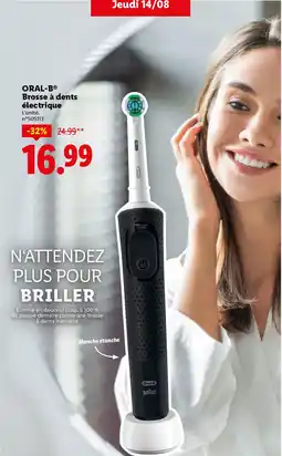 Lidl Oral B Brosse à dents électrique offre