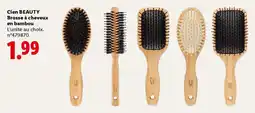 Lidl Cien beauty brosse à cheveux en bambou offre