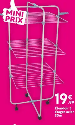 Maxi Bazar Étenoir 3 étages acier 30m offre