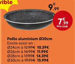 Maxi Bazar Poêle aluminium Ø20cm offre
