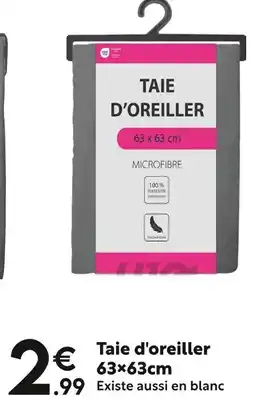 Maxi Bazar Taie d'oreiller 63×63cm offre