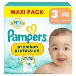 Carrefour PAMPERS Couches Maxi Pack offre