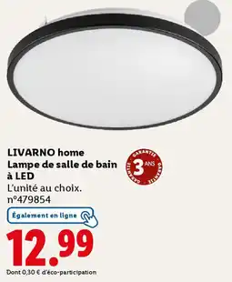 Lidl Livarno home lampe de salle de bain à LED offre