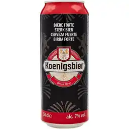 Carrefour KOENIGSBIER Bière offre