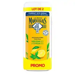 Carrefour LE PETIT MARSEILLAIS Gel douche Lot de 2 offre