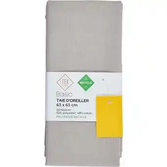 Carrefour TEX BASIC Linge de lit Polycoton recyclé offre