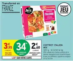 Intermarché Express Mixa bebé - coffret italien offre