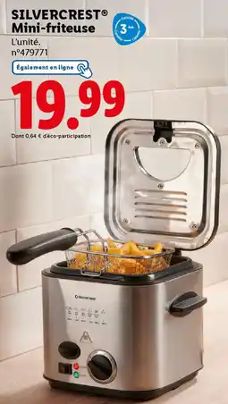 Lidl Silvercrest mini-friteuse offre