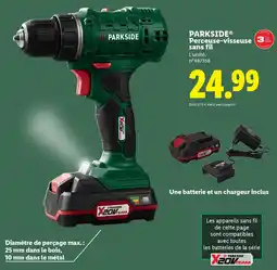Lidl Parkside perceuse-visseuse offre