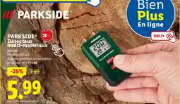 Lidl Parkside détecteur multi-matériaux offre