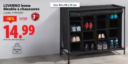 Lidl Livarno home meuble à chaussures offre