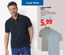 Lidl Esmara men polo offre