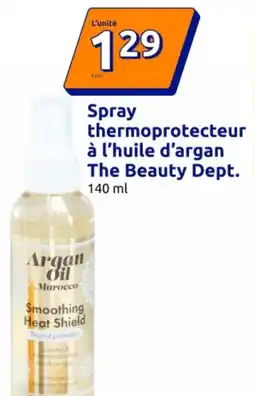 Action Spray thermoprotecteur à l'huile d'argan The Beauty Dept. offre