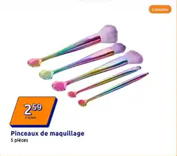 Action Pinceaux de maquillage offre
