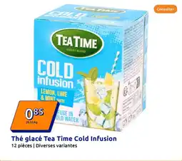 Action Thé glacé Tea Time Cold Infusion offre