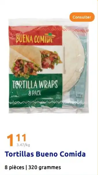 Action Tortillas Bueno Comida offre