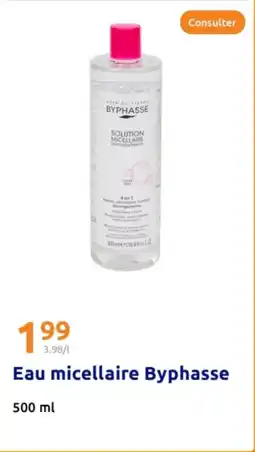 Action Eau micellaire Byphasse offre