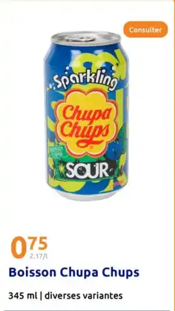 Action Boisson Chupa Chups offre