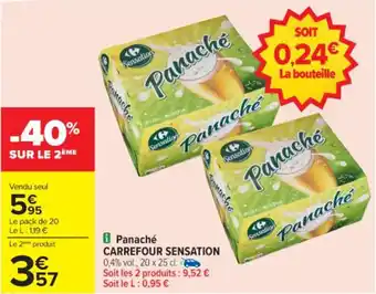 Carrefour Panaché carrefour sensation offre
