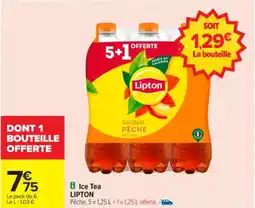 Carrefour Ice tea lipton offre