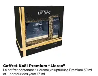 Monoprix Lierac bon plan sur le coffret noël premium offre