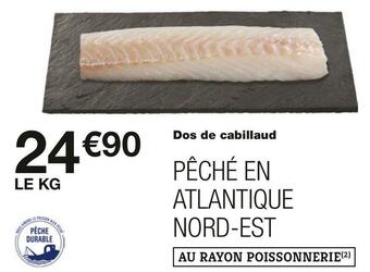 Monoprix Dos de cabillaud offre