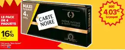Carrefour Café moulu "maxi format" carte noire offre