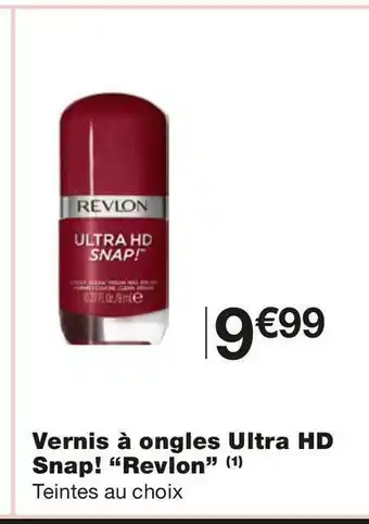 Monoprix Revlon vernis à ongles ultra hd snap! offre