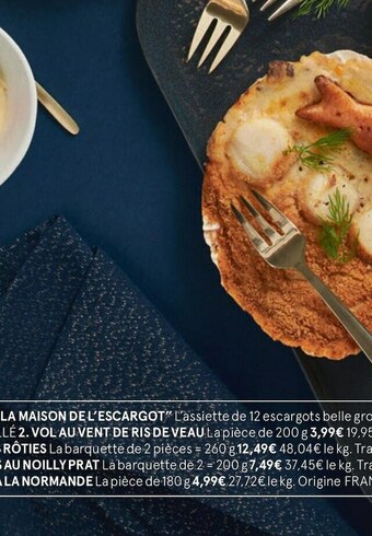 Monoprix Coquille saint-jacques à la normande offre