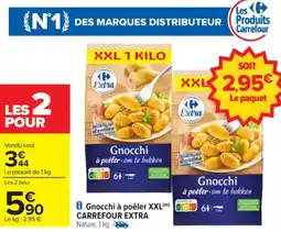 Carrefour Gnocchi à poêler xxl(m) carrefour extra offre