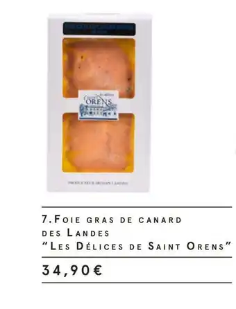 Monoprix Les délices de saint orens foie gras de canard des landes offre