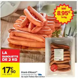 Carrefour Knack d'Alsace offre