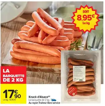 Carrefour Knack d'Alsace offre