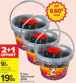 Carrefour Seau "maxi format" jessie offre