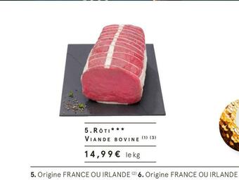 Monoprix Rôti viande bovine offre