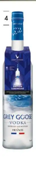 Monoprix Grey goose vodka édition lumineuse offre