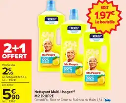 Carrefour Nettoyant multi-usages mr propre offre
