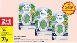 Carrefour Désodorisant wc febreze offre