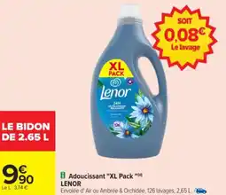 Carrefour Adoucissant "XL Pack "LENOR offre