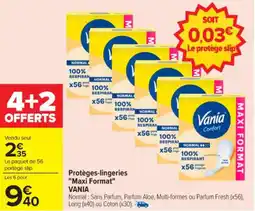 Carrefour Protèges-lingeries "maxi format" vania offre