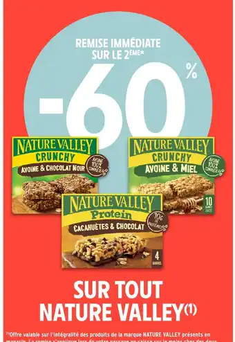 Intermarché Hyper NATURE VALLEY Sur tout offre