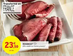 Intermarché Hyper Rosbeef offre