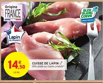 Intermarché Hyper Cuisse de lapin offre