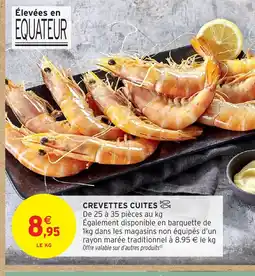 Intermarché Hyper Crevettes cuites offre