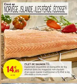Intermarché Hyper Filet de saumon offre