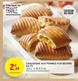 Intermarché Hyper Chaussons aux pommes pur beurre offre